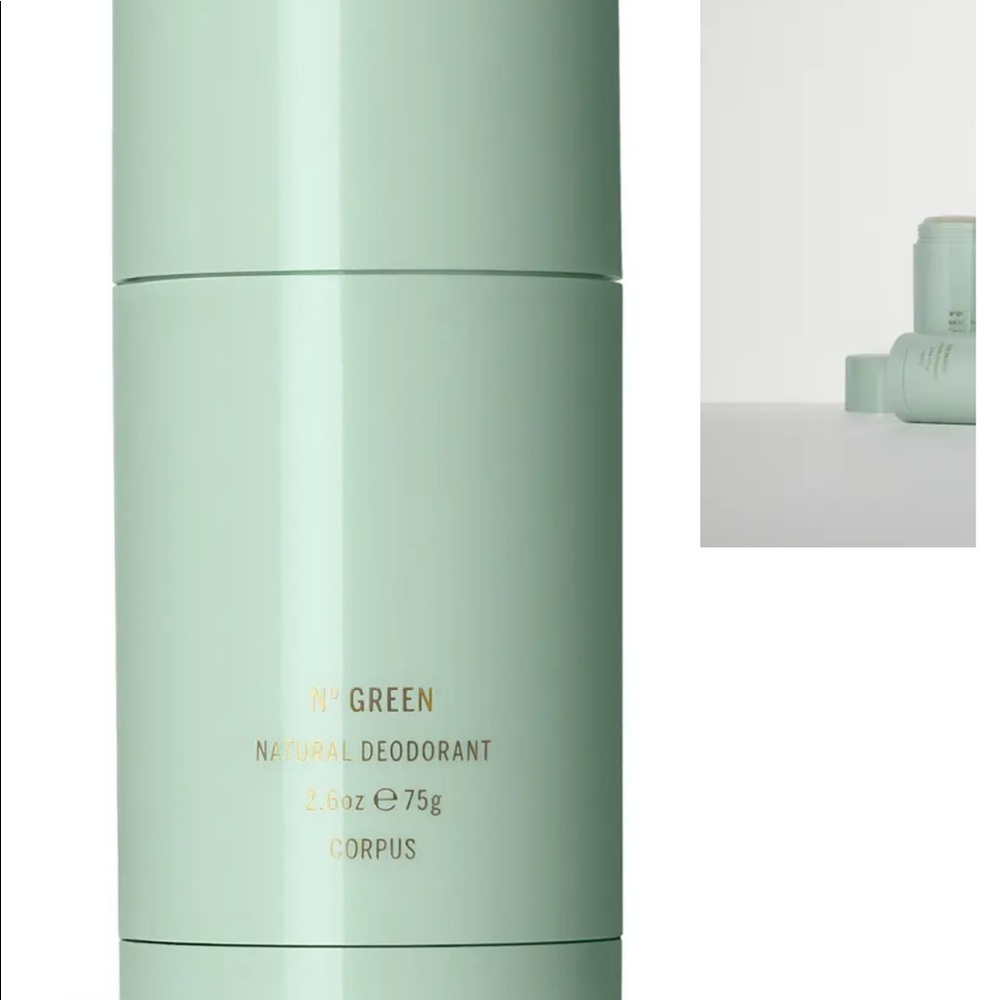 NEW corpus natural deodorant no green 2.6 oz